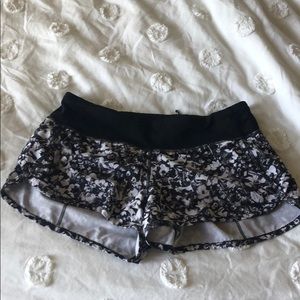 lululemon speed shorts